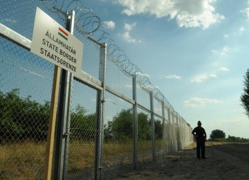 Hungary Erects Anti-Refugee Barrier