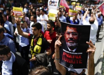 Turkey to Work at Int’l Level on Morsi Execution