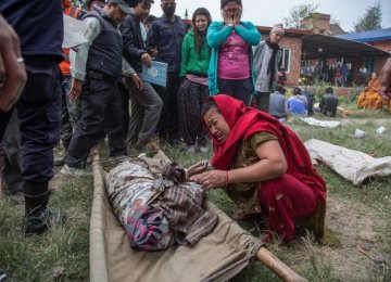 Nepal Quake Toll Passes 3,700