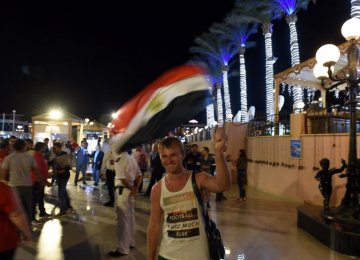 Russian Tourists Leaving Egypt