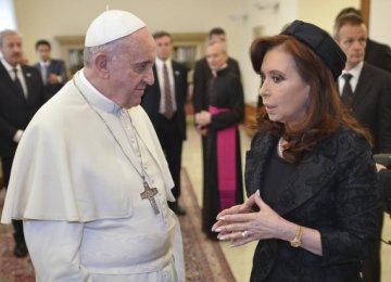 Pope Meets Argentina&#039;s President