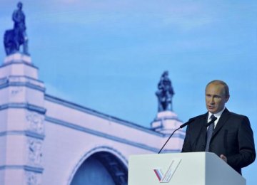 Putin: US will Never Subdue Russia