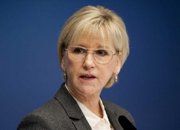 Saudis Block Swedish FM&#039;s Speech at Arab League