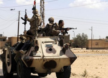 31 Soldiers Killed,   Emergency in Sinai 