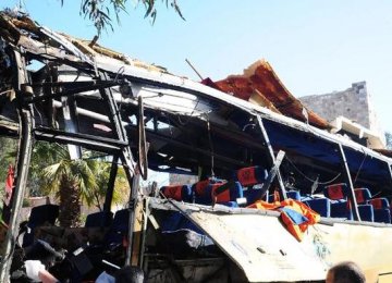 7 Killed in Damascus Bus Blast