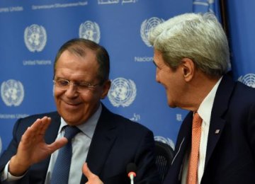 Kerry, Lavrov Agree to Meet Over Syria Peace Talks