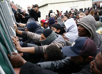 Channel Tunnel Stampede