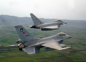 Turkish Jets Strike PKK