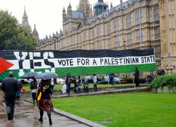 UK Parliament Recognizes Palestinian State