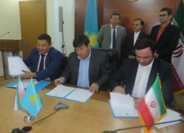 Transport Deal With Kazakhstan