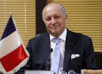 Fabius Briefed on Long-Range Strategy