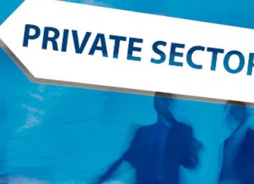 Private Sector Share Meager
