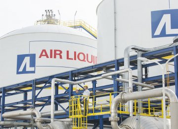 France’s Air Liquide in Propylene Talks With Iran