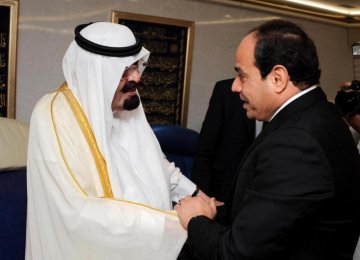 Egypt, Saudis in  $350m Energy Deal