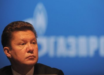  European Energy Policy Shortsighted: Gazprom CEO