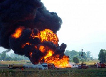 Explosion Hits Iran-Turkey Gas Pipeline