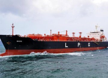 17 New LPG Carriers  Join Iranian Fleet 