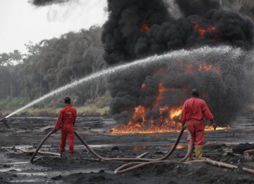 Thieves Caused Nigeria Pipeline Fire 