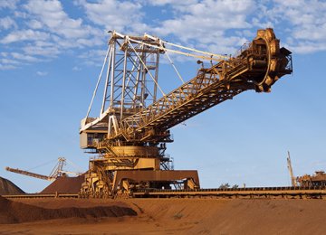 Iron Ore Production at 25.7m Tons