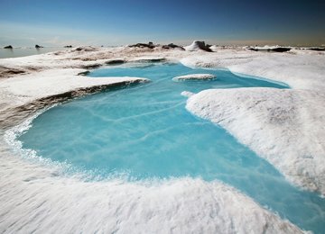 Ponds Disappearing in the Arctic