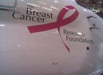 Travel Industry in Breast Cancer Campaign