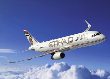 Etihad Flys Daily to Tehran From April