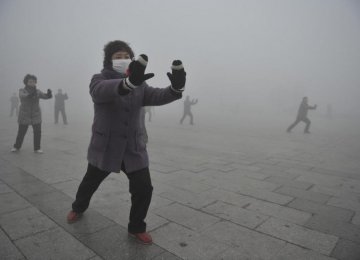 Smog in Northern China