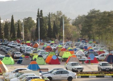 Temporary Camp Sites in Kurdistan