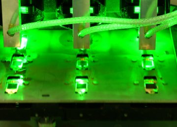 Laser Production Given  Green Light