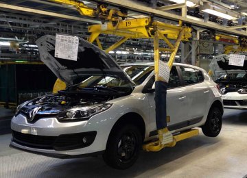 Renault’s Exports to Iran Increase