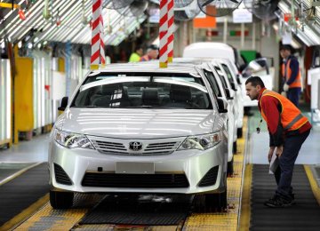Thailand to Assemble Toyotas for Iran