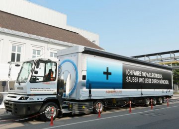 BMW Unveils Electric Heavy Vehicle