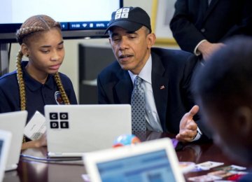 Obama Wants $4b to Help Students Learn Computer Science