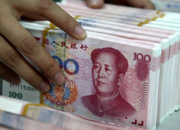 Yuan Now World’s 5th Payment Currency