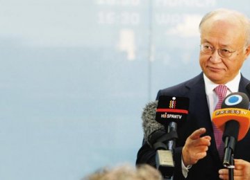 Amano in Tehran  to Advance Roadmap