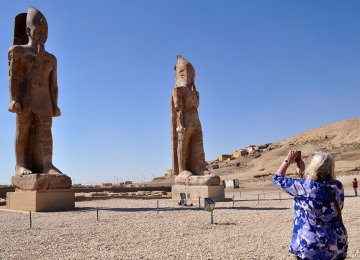 Colossal Statue of Amenhotep III Restored