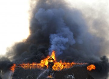 Battersea Arts Centre on Fire, People in Tears