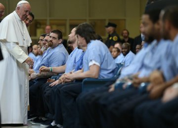 Pope Meets Child Sex-Abuse Victims, Promises Accountability