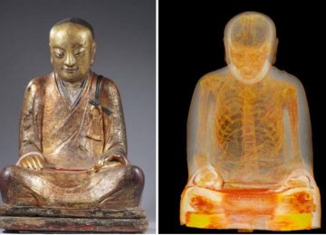 Mummified Monk Found Inside Ancient Buddha Statue