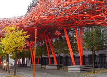 Towering Wooden Sculpture Breaks in European Cultural Capital