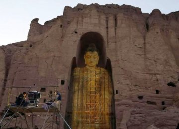 Afghanistan’s Destroyed Buddha Statues Return as Ghostly Projections