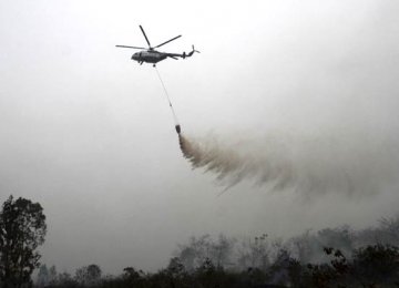 Multinational Effort to Douse Indonesia Forest Fires