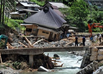 Typhoon Goni Leaves Trail  of Destruction