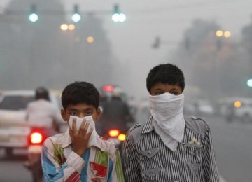 India Air Pollution Detrimental to Kids’ Health