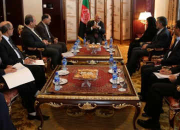 Ghani, Ebtekar Discuss Hamouns