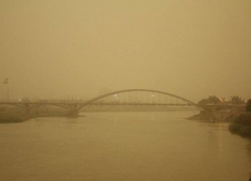 Sources of Dust Storms Increase in Khuzestan