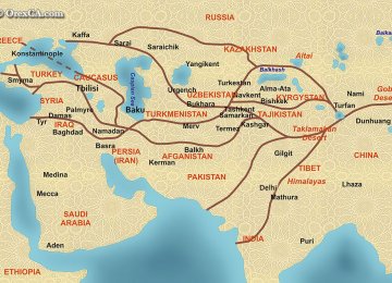 N. Khorasan Seeks to Revive  Silk Road