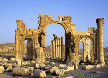 IS Destruction of Palmyra Arch Condemned