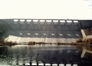 Boukan Dam Feeding Urmia Lake