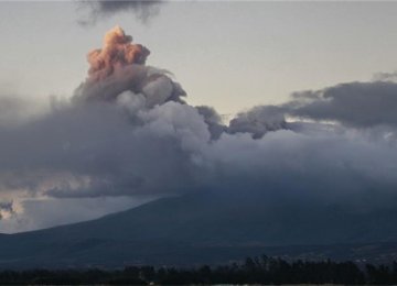 Volcanic Eruption Threatens 325,000 Ecuadorans